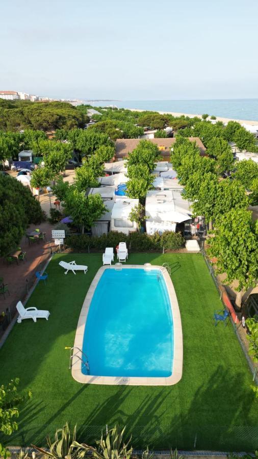 Camping El Pinar Platja Santa Susana Exterior foto