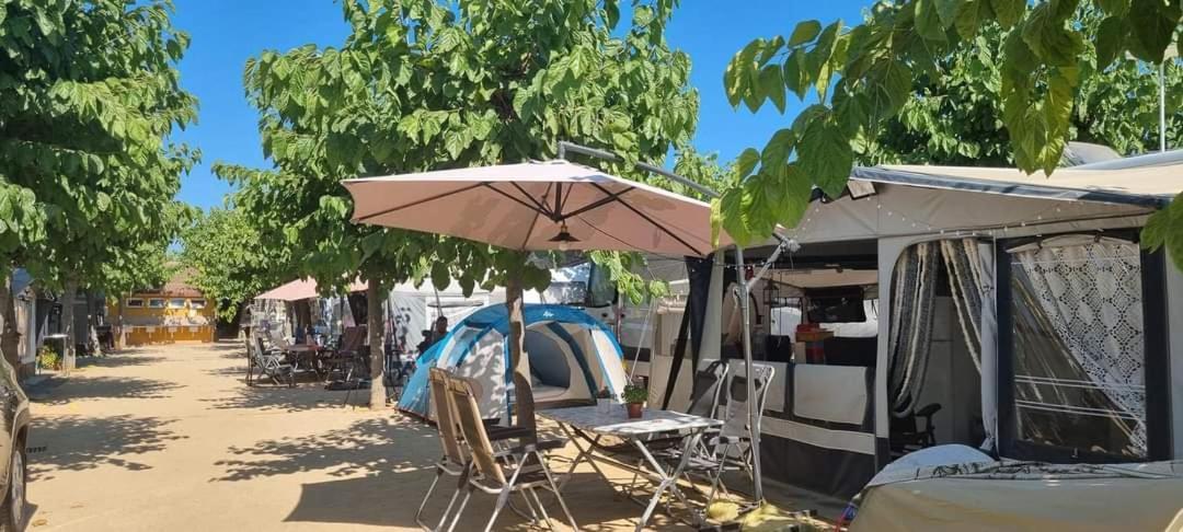 Camping El Pinar Platja Santa Susana Exterior foto