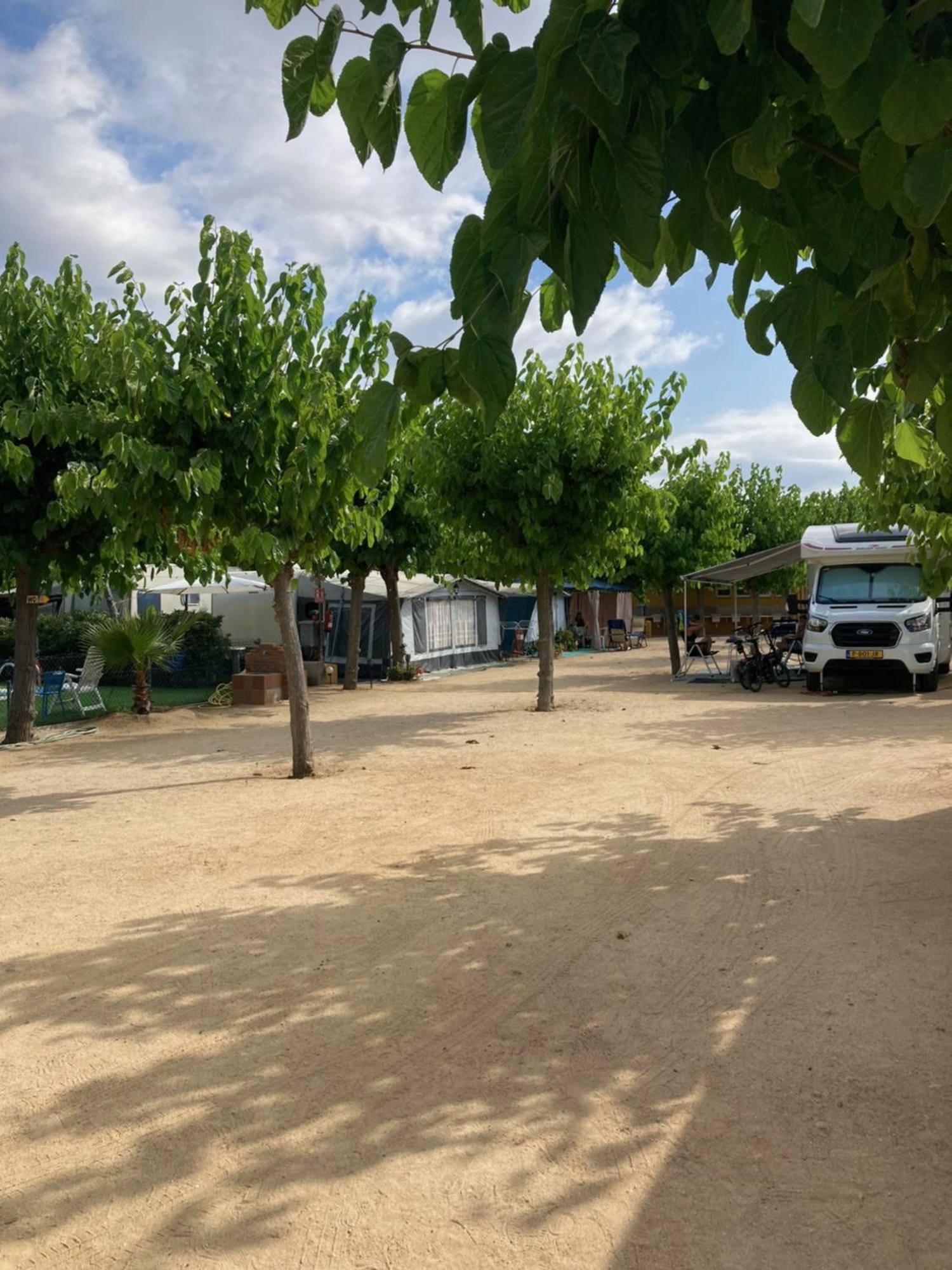 Camping El Pinar Platja Santa Susana Exterior foto